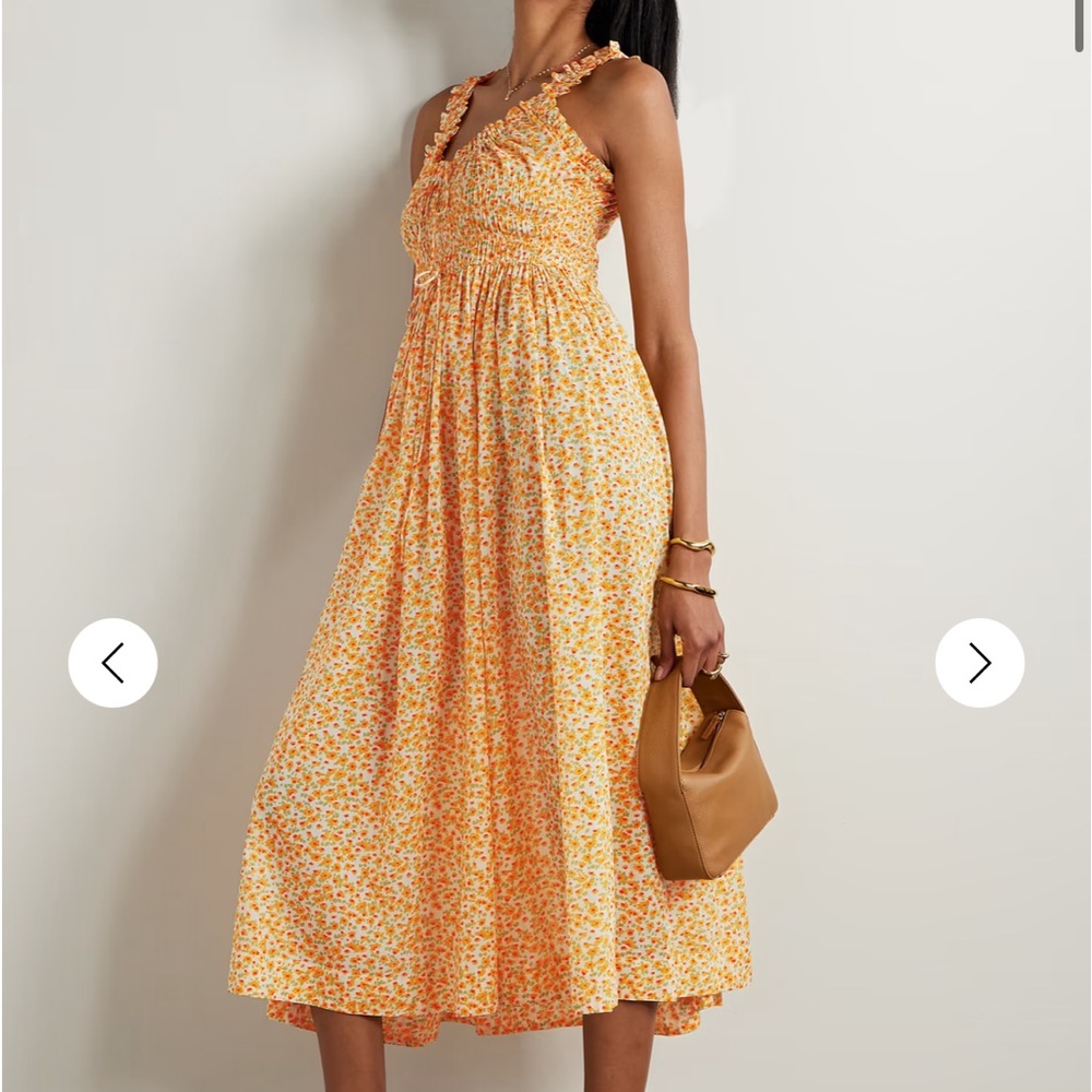 Doen emmaretta floral print maxi dress